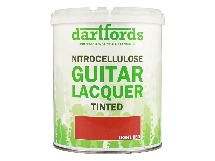 Dartfords FS5122 Nitrocellulose Lacquer - Light Red -1000ml can