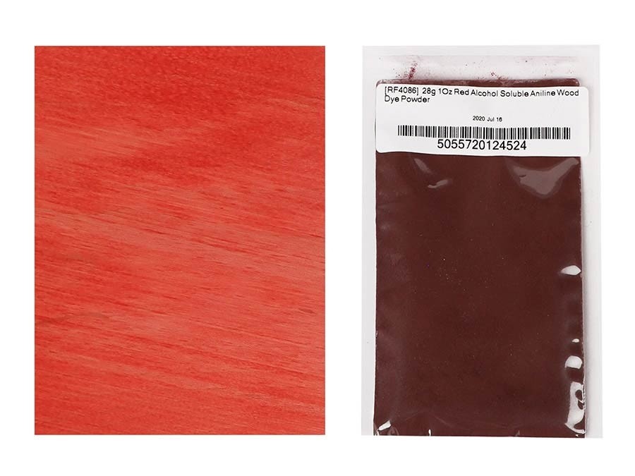Dartfords RF4086 Alcohol Soluble Aniline Dye Red - 28gr (enough for approx 2L of dye)