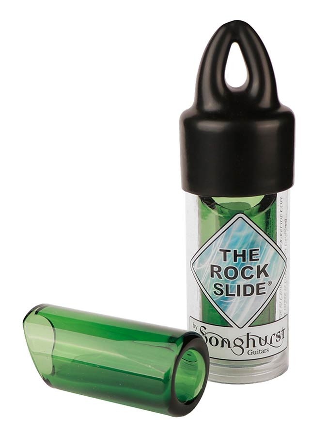 The Rock Slide GRS-MG moulded glass slide size M (inside 19.5 - length 60.0mm) - green edition