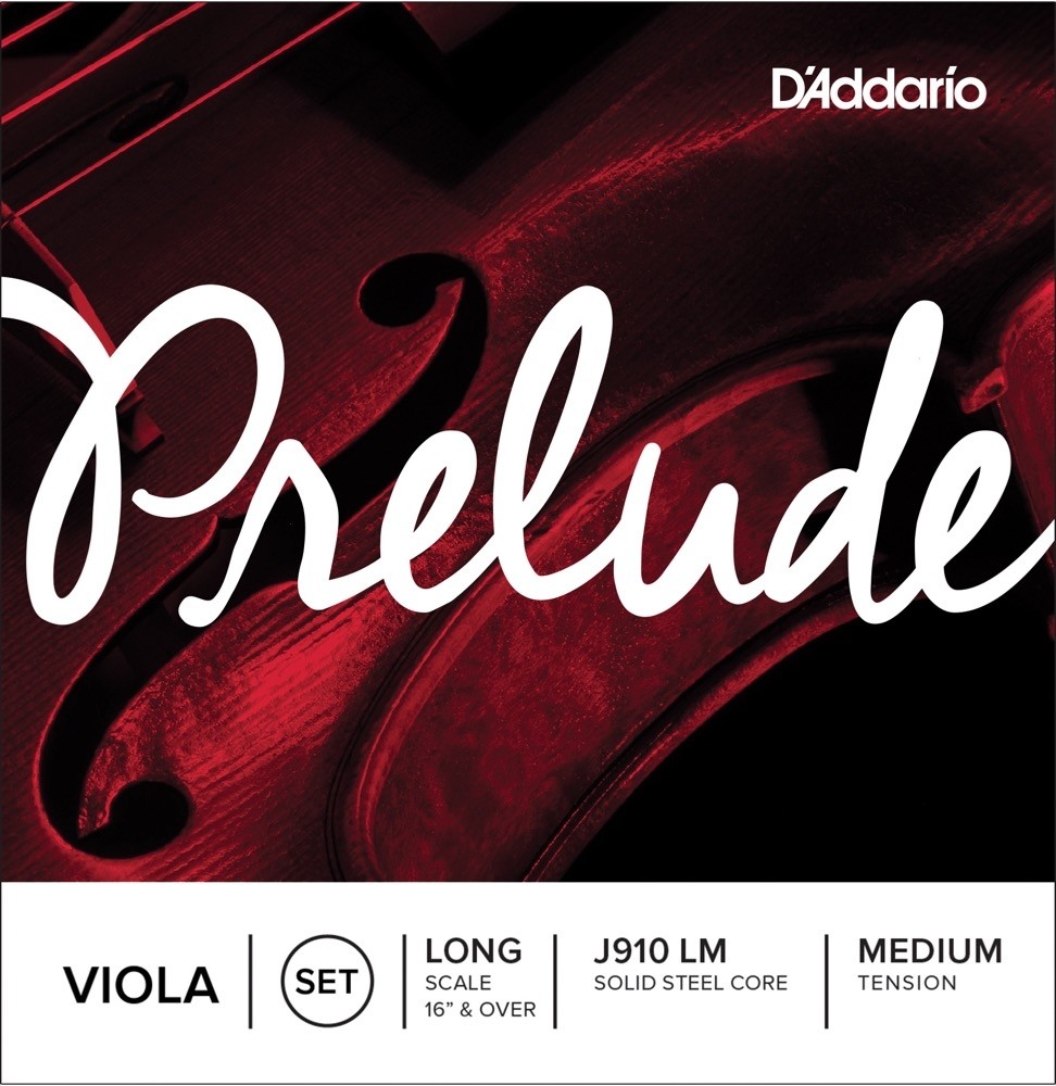 D'Addario Orchestral J910 LM - Prelude Viola Set Long/Medium Tension