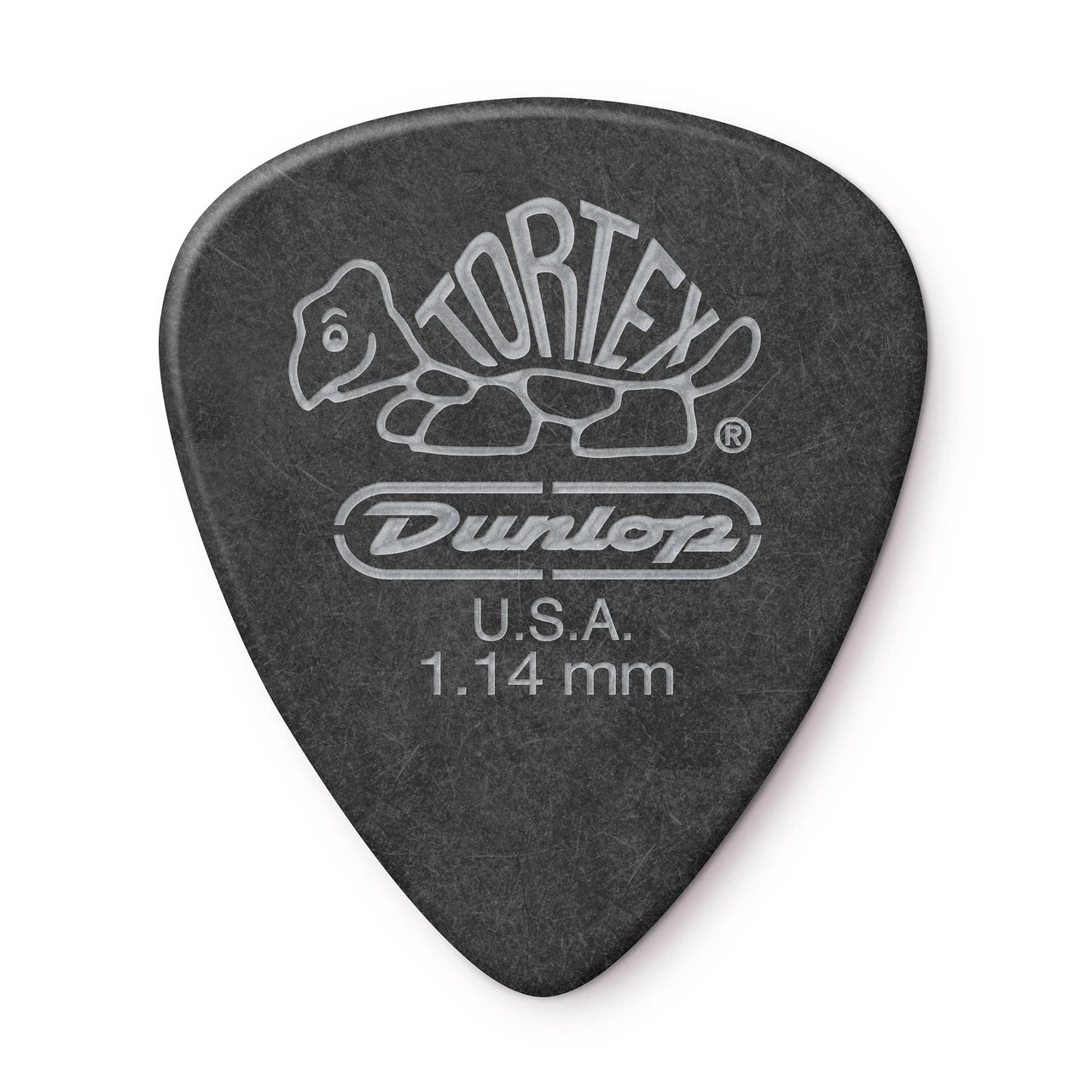 Dunlop 488R1.14 - Tortex Pitch Black 1.14 - 12 pack plekter