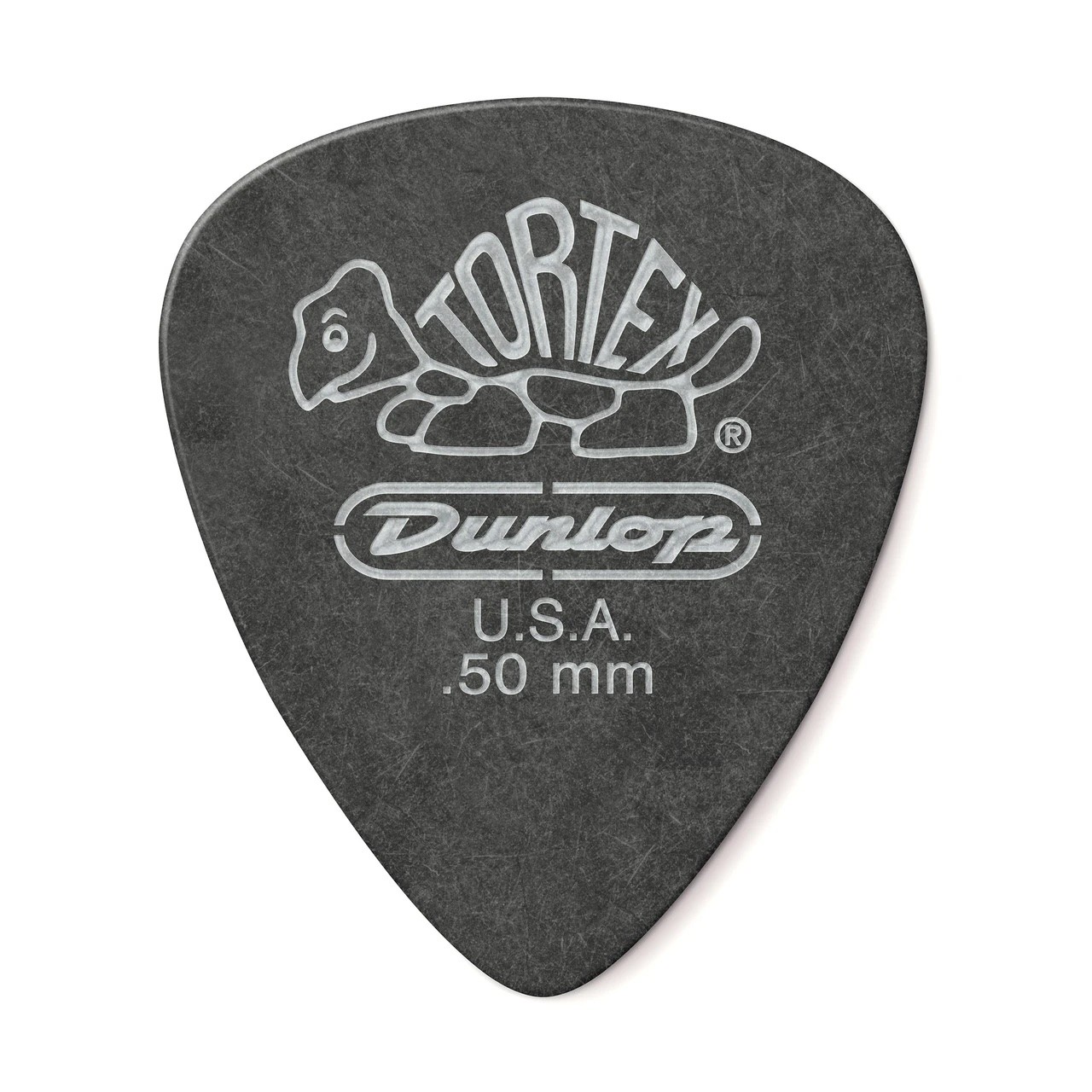 Dunlop 488R0.50 - Tortex Pitch Black .50 - 12 pack plekter