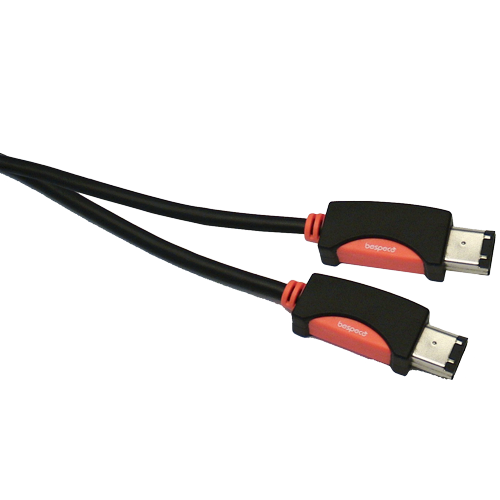 Bespeco SLF6900 - IEEE 1394 Firewire kabel 6 pin - 6 pin 9m