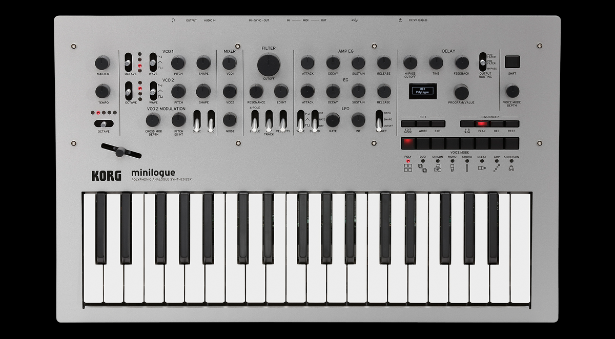 Korg Minilogue Polyphonic Analogue Synthesizer