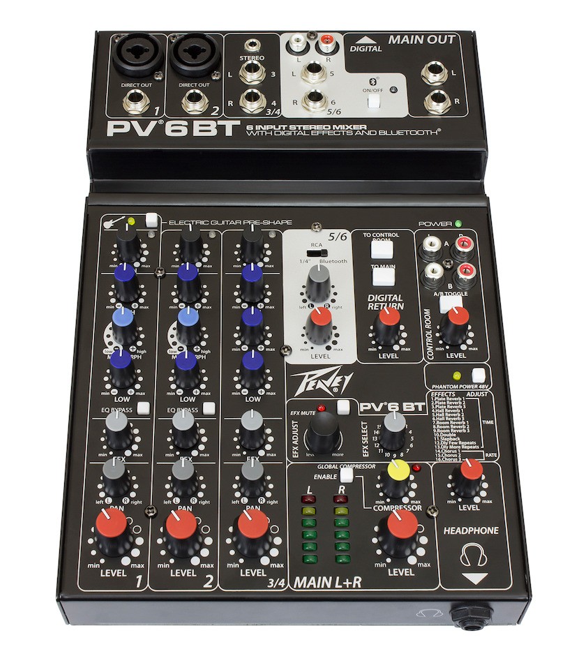 Peavey PV-6 BT Mixer