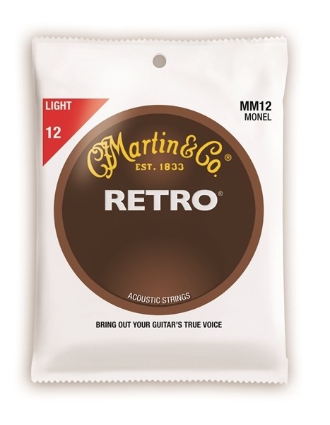 Martin Retro MM12 Custom Light - .012 Retrostrengesett til akustisk gitar