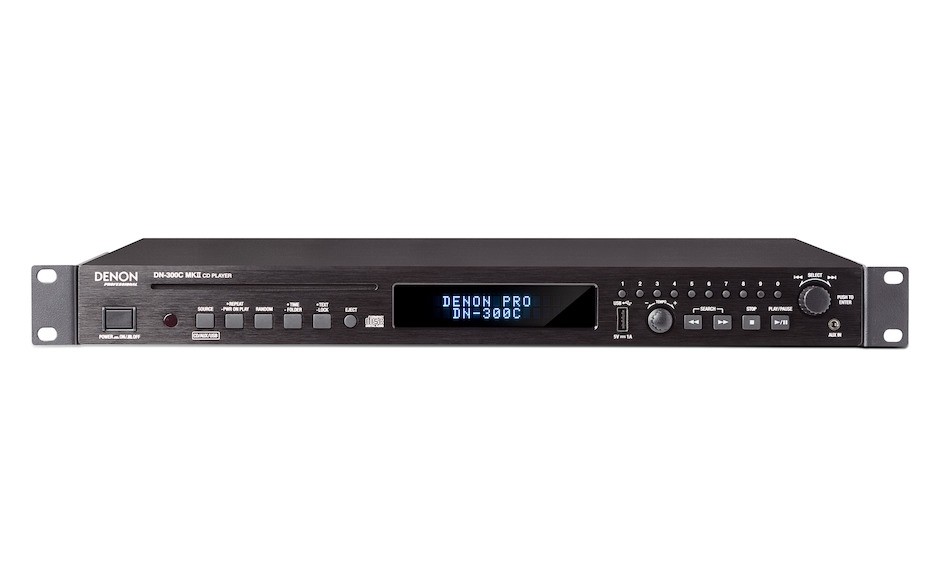 Denon DN-300CMKII - CD/Media-spiller med tempokontroll