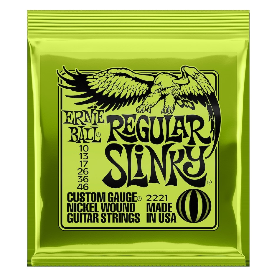 Ernie Ball EB-2221 - Regular Slinky el.gitarstrenger 10-46