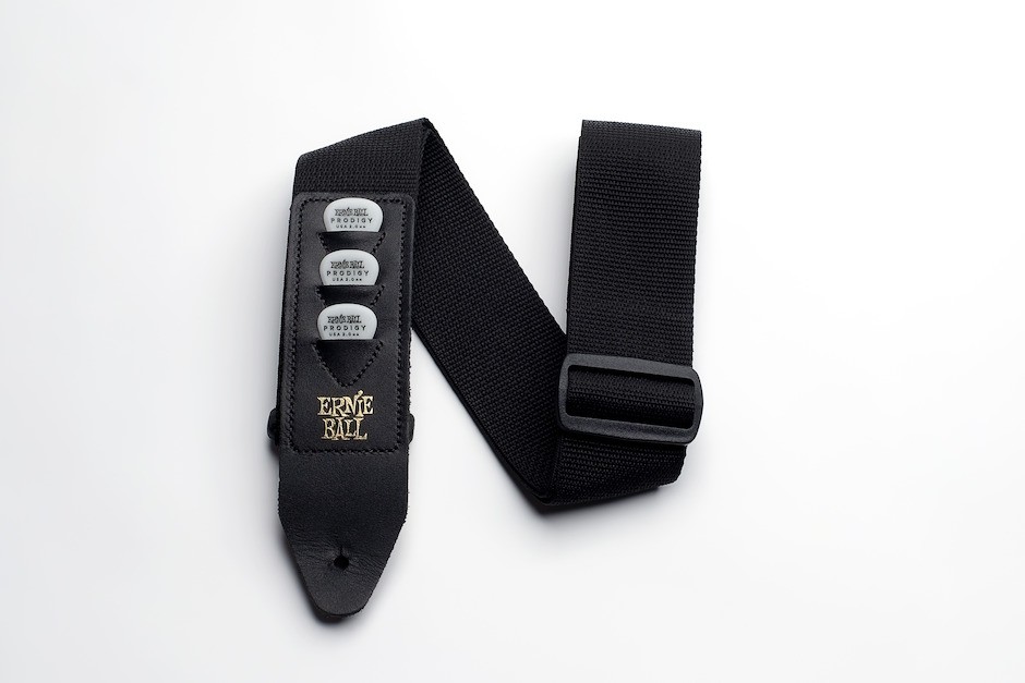 Ernie Ball EB-4039 Pickholder Strap Black