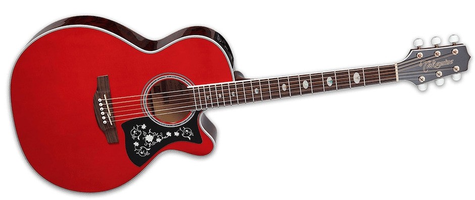 Takamine GN75CE Wine Red