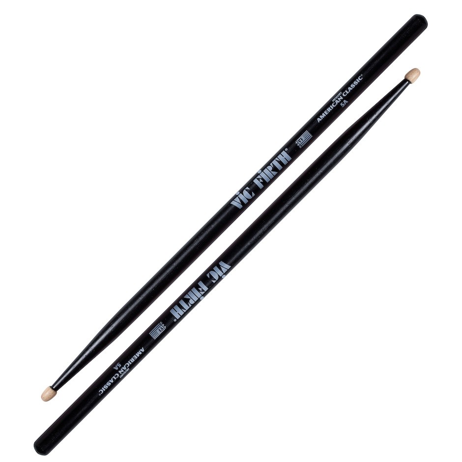 Vic Firth 5AB American Classic 5A Black Wood Tip