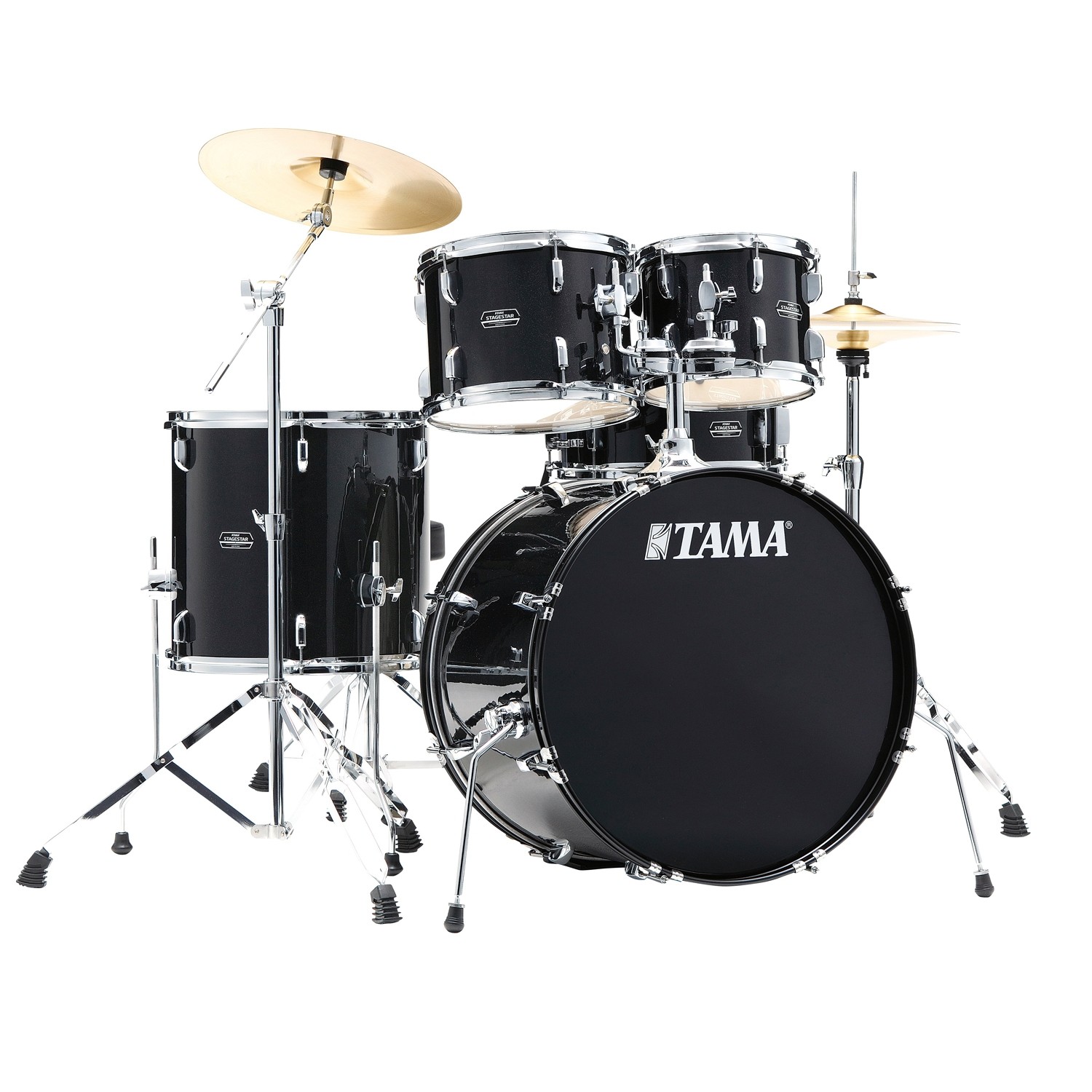 Tama ST50H5C-BNS Stagestar 5-pc komplett trommesett m/cymbaler