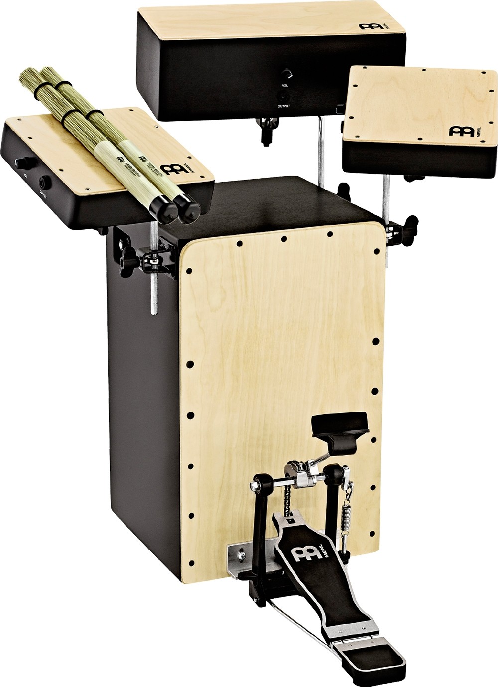 Meinl Percussion PBASSCAJ-KIT Cocktail Cajon Kit