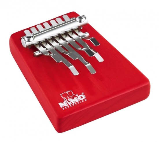 NINO964R Kalimba, Medium, Red