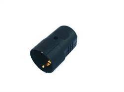 Eurolite Black plastic eletric socket