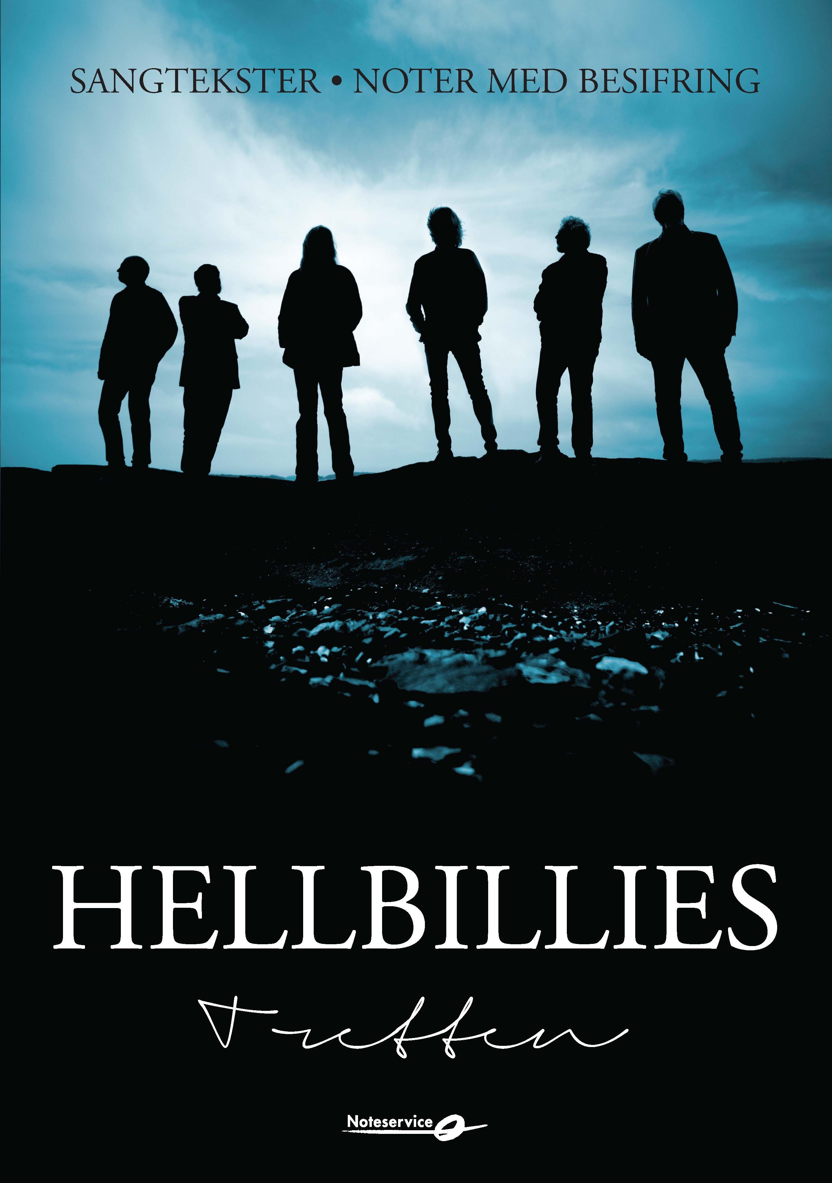 Hellbillies - Tretten - sangtekster, noter med besifring