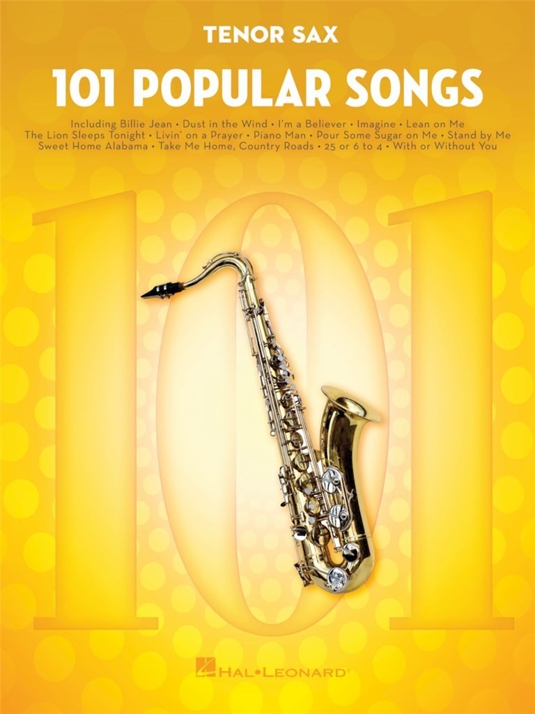 101 Popular Songs - tenorsaksofon