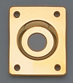 ALLPARTS AP-0637-002 Gold Rectangular Jackplate 