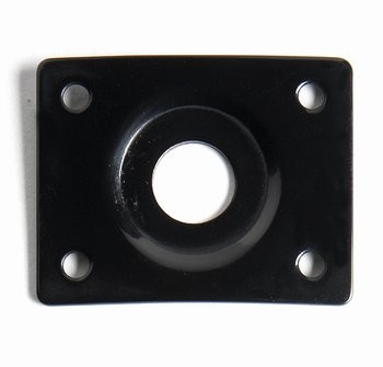 ALLPARTS AP-0637-003 Black Rectangular Jackplate 