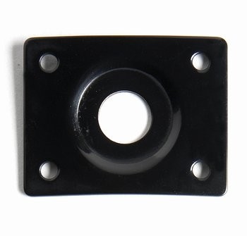 ALLPARTS AP-0637-003 Black Rectangular Jackplate 