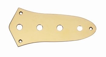 ALLPARTS AP-0640-002 Gold Control Plate for Jazz Bass