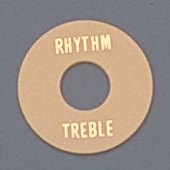 ALLPARTS AP-0663-028 Cream Plastic Rhythm/Treble Ring 