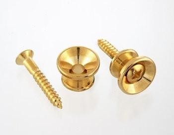 ALLPARTS AP-0670-002 Gold Strap Buttons - 2 stk.