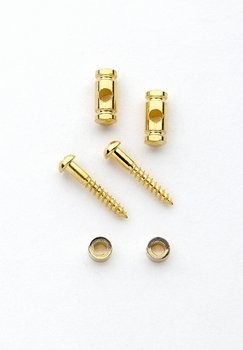 ALLPARTS AP-0727-002 Gold Barrel String Guides 