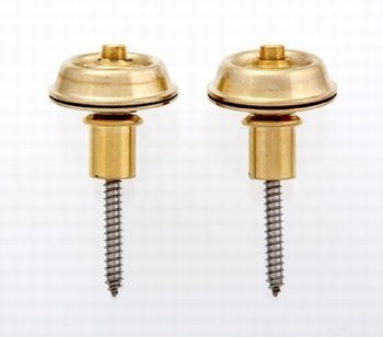 ALLPARTS AP-6583-002 Dunlop Gold Strap Locks 