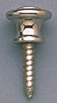 ALLPARTS AP-6695-001 Gibson Style Nickel Strap Buttons 