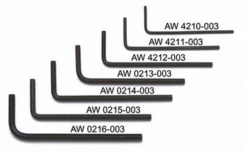 ALLPARTS AW-0214-003 2.0mm Allen Wrench Set 