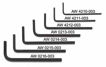ALLPARTS AW-0215-003 2.5mm Allen Wrench Set 