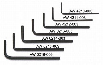 ALLPARTS AW-0216-003 3.00mm Allen Wrench Set 