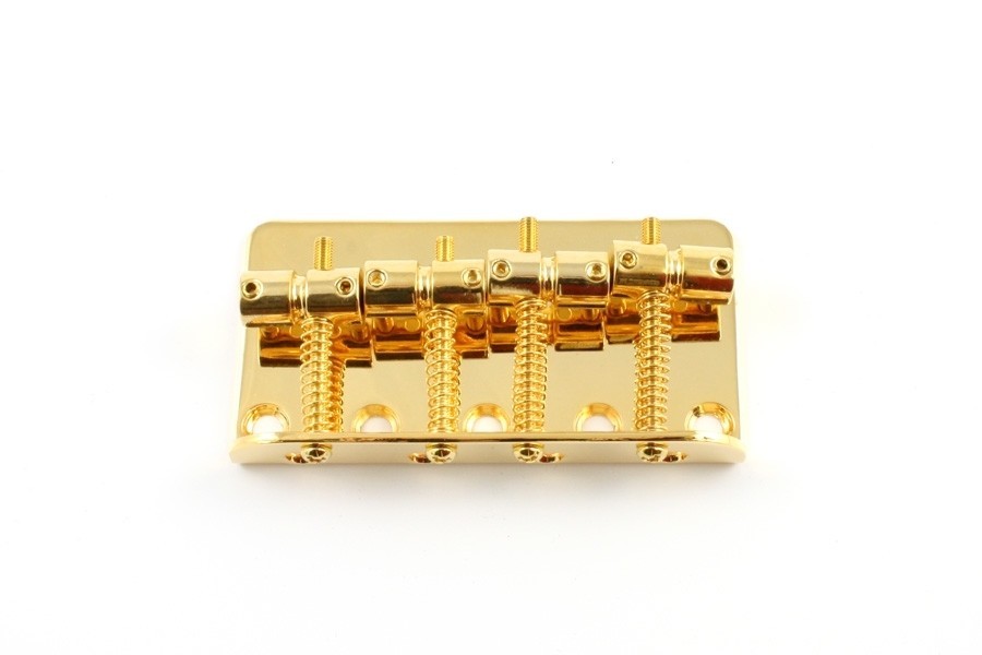 ALLPARTS BB-0310-002 Gold Bridge for P-Bass and J-Bass 