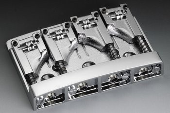 ALLPARTS BB-0318-010 Chrome Schaller Bass Bridge 