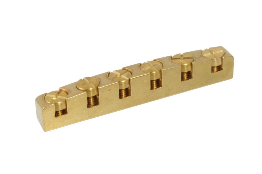 ALLPARTS BN-0888-008 Adjustable Brass Nut for Gibson Les Paul 