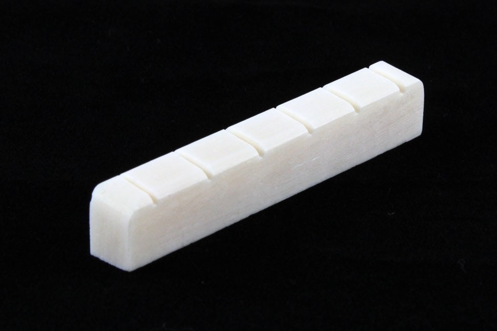 ALLPARTS BN-2201-000 Classical Guitar Slotted Bone Nut 