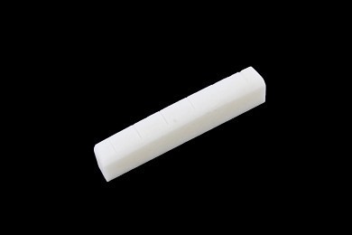 ALLPARTS BN-2227-000 Slotted Bone Nut for Acoustic 