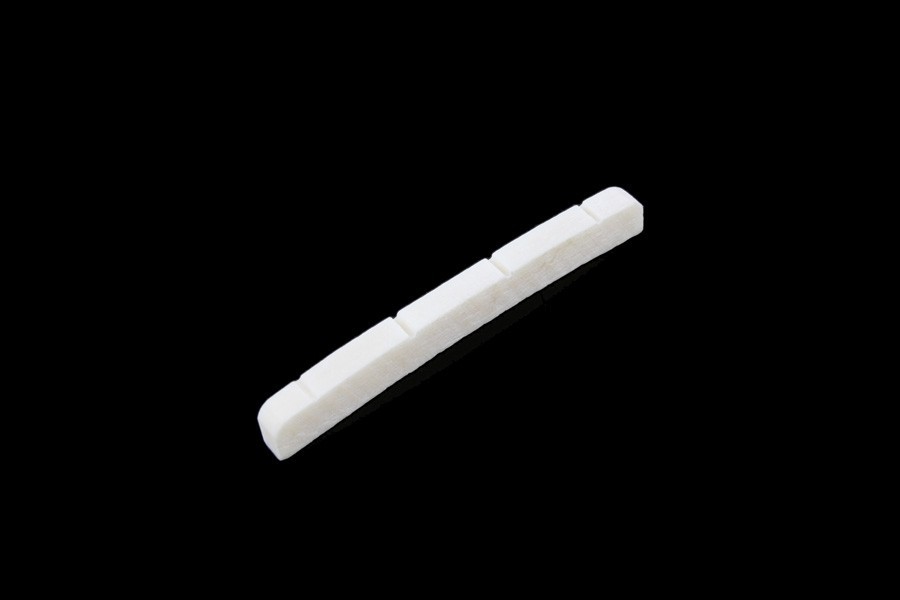 ALLPARTS BN-2350-000 Slotted Bone Nut for Precision Bass 