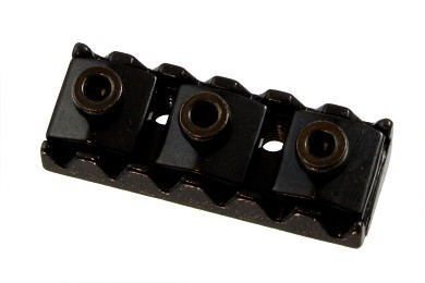 ALLPARTS BP-0028-003 Black Locking Guitar Nut 