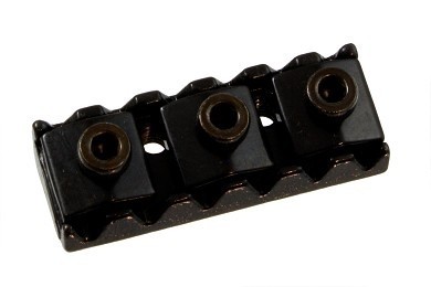 ALLPARTS BP-0028-L03 Left Handed Black Locking Guitar Nut 