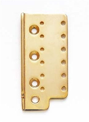 ALLPARTS BP-0611-002 Gold Bridge Plate 