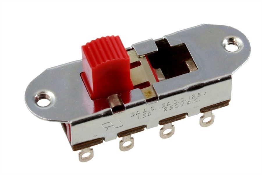 ALLPARTS EP-0261-026 On-Off-On Slide Switch for Mustang