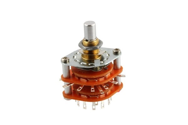 ALLPARTS EP-0920-000 6-position Rotary Switch 