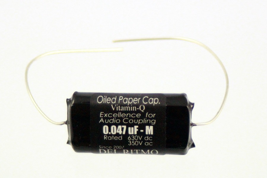 ALLPARTS EP-4059-000 Vitamin Q .047 Black Candy Capacitor 