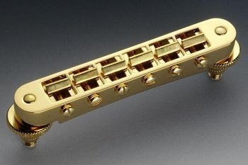 ALLPARTS GB-0540-002 Schaller Nashville Gold Tunematic Bridge 