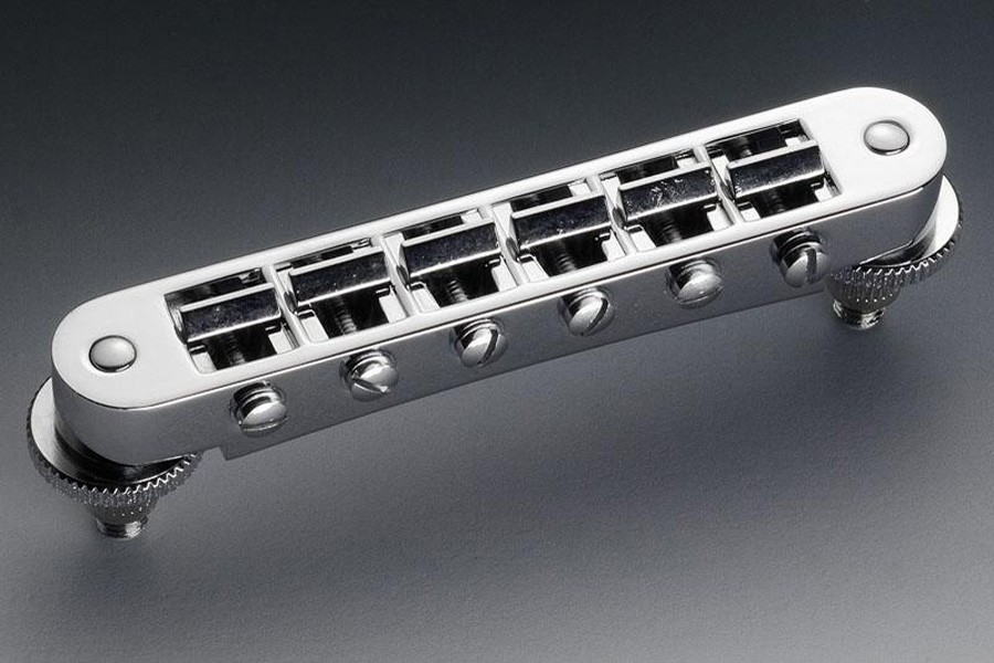 ALLPARTS GB-0540-010 Schaller Nashville Chrome Tunematic Bridge 