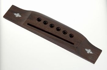 ALLPARTS GB-0866-0R0 Acoustic Guitar Bridge Rosewood