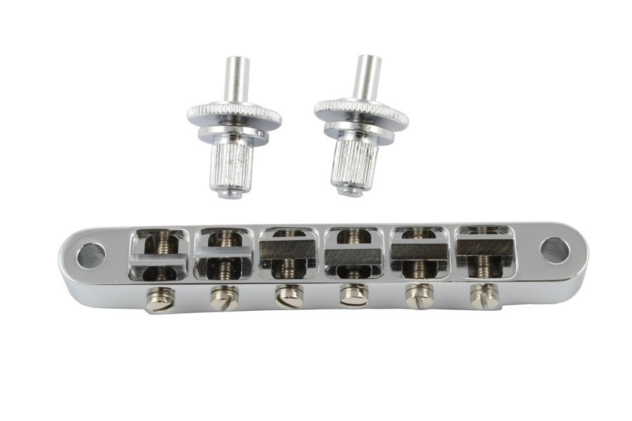 ALLPARTS GB-2510-010 ABM 2500C Chrome Tunematic Bridge 