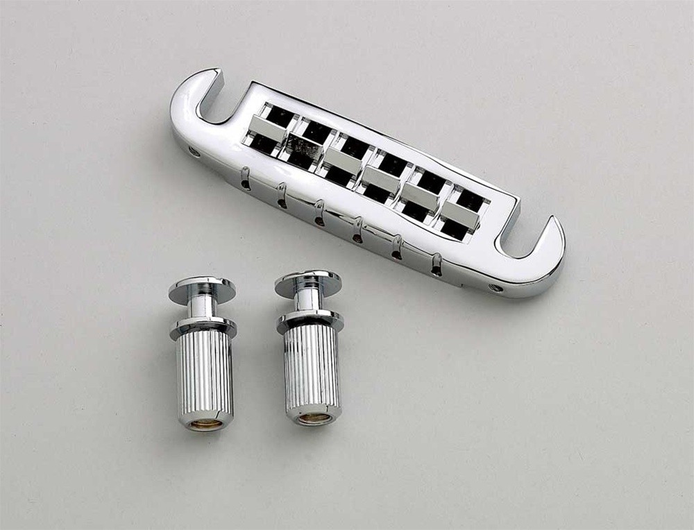 ALLPARTS GB-2530-010 ATB Chrome Wraparound Adjustable Aluminum Bridge 